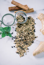 Load image into Gallery viewer, organic loose leaf tea made in small batches with organic elderberry