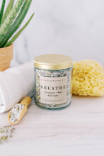 Load image into Gallery viewer, BREATHE Eucalyptus + Mint Herbal Bath Salts