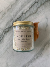 Load image into Gallery viewer, NOURISH Oats+ Milk + Honey Bath Salts