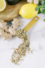 Load image into Gallery viewer, Loose Leaf Lemon and Ginger Organic Tea