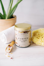 Load image into Gallery viewer, artisan bath salts made in NC for pampering
