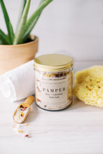 Load image into Gallery viewer, artisan bath salts made in NC for pampering