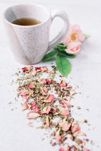 Load image into Gallery viewer, Stress Less Tulsi + Rose Tea

