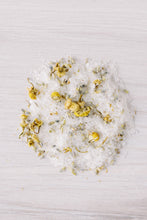 Load image into Gallery viewer, RELAX Chamomile + Lavender Herbal Bath Salts