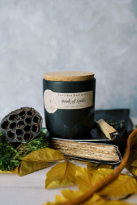Witchy candle wooden wick soy