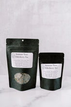 Load image into Gallery viewer, Immune Tune elderberrry and echinacea tea loose leaf pouch
