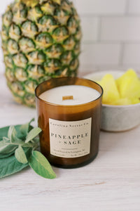 Pineapple + Sage Soy Candle