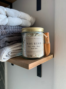 NOURISH Oats+ Milk + Honey Bath Salts