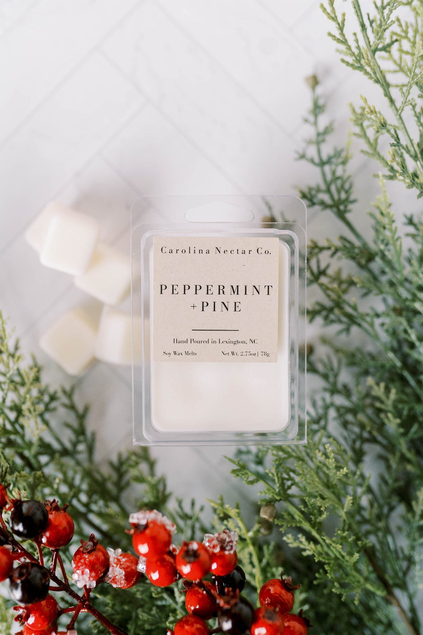 Peppermint + Pine Soy Wax Melts – Carolina Nectar Co.