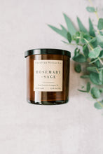 Load image into Gallery viewer, Rosemary + Sage Soy Candle
