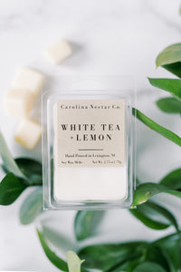 White Tea and Lemon Soy wax melts made in NC